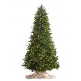 7.5 ft. Shiloh Fir Prelit Christmas Tree NEW!