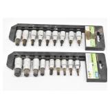 Pittsburgh 1/2" Drive Socket Set & Hex Bit Sockets