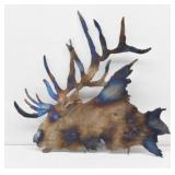 Metal Art Trophy Elk Silhoette