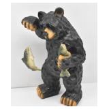 Toscano? Black Bear/Fish Statue