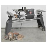 Shop Smith w/ Saw Blades