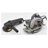Skil 4 1/2" Grinder & Skil 5-1/2" Circular Saw
