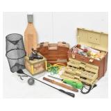 Fishing Lot: Electric Fillet Knife, Tackle...