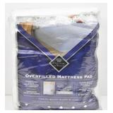 Chattam & Wells NEW Queen Overfilled Mattress Pad