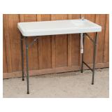 Sink & Faucet Portable Folding Table Outdoor