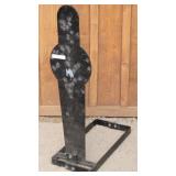 43" High Steel Folding Target