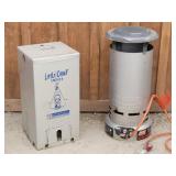 Little Chief Smoker & Coleman Power mate Heater...