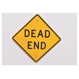 DEAD END Road Sign