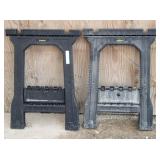 (2) Stanley Folding Sawhorses