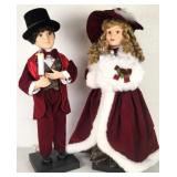 Animated 27 " Christmas Victorian Carolers