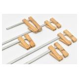 (5) Klemmsia Wooden Cam Clamps Germany