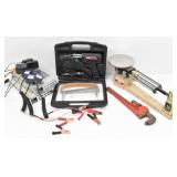 (3) Float Chargers, Mouse Traps, Soldering Gun...