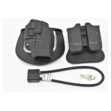 Blackhawk Glock 40 Holster, RSR Defense M1000