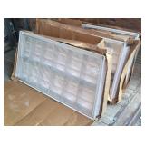 (3) Four Tube Commercial Ceiling Lights NEW