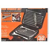 Horusdy 32pc Combo Wrench Set SAE & Metric NEW