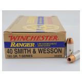 (50rd) .40s&w 165gr T-series Ranger Law...
