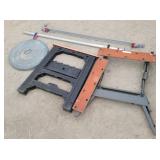 Sawhorses, Bar Clamps, Workbench Folding