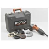 Ridgid Angle Grinder Case & Accessories