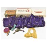 Lot of Cigar Boxes, Crown Royal Bags, & more