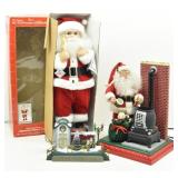 Motionettes Santa- Animated Santa, Train Station