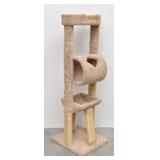 Multi-Level Cat Condo--Scratch & Lounge