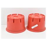 (2) Trailer Leveling Jack Blocks