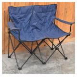 Folding 2-Person Camp Chair w/ Bag