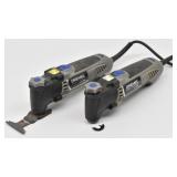 (2) Dremel Multi-Max MM35 Oscillating Tools w/ Bag