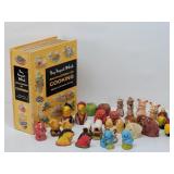 Collection of Chalkware Salt & Pepper Shakers...