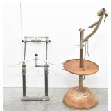 VAR France Vintage Bike Repair Stand & VAR Wheel
