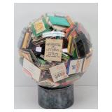 Matchbook Collection in Glass Globe