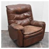 Brown Leather Recliner