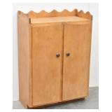 MCM / Swedish Art Deco Oak Cabinet