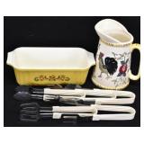 Nordic Ware Bread-N-Board Floral Loaf Pan...