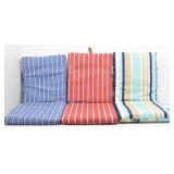 (3) Patio Chair Cushions