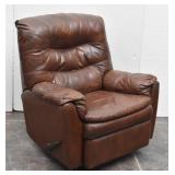 Brown Leather Recliner