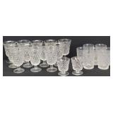 (21pc) American Fostoria Stemware & Tumblers