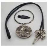 Alpaca Llama Buckle, Bangle Bracelet, Bolo Tie,...