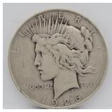1926-D Peace Silver Dollar - F