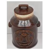 McCoy Cookie Jar Brown Jug Bicentennial 1776-1976