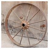 Antique Wagon Wheel