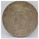 1922-D Peace Silver Dollar - XF