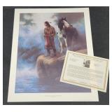 Chuck DeHaan #7 S/N APPEASING THE WATER PEOPLE