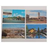 (4) Souvenir Postcards-Various Landmarks