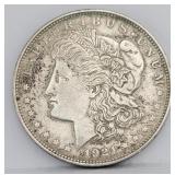 1921-P Morgan Silver Dollar - AU