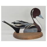 Stained Glass Pintail Duck Decor