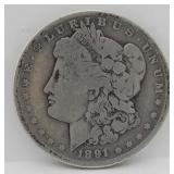 1891-O Morgan Silver Dollar - G