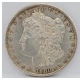 1880-S Morgan Silver Dollar - AU