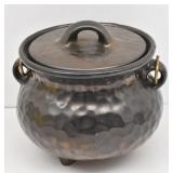 McCoy Hammered Bronze Kettle Cookie Jar