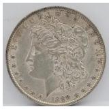 1889-P Morgan Silver Dollar - AU